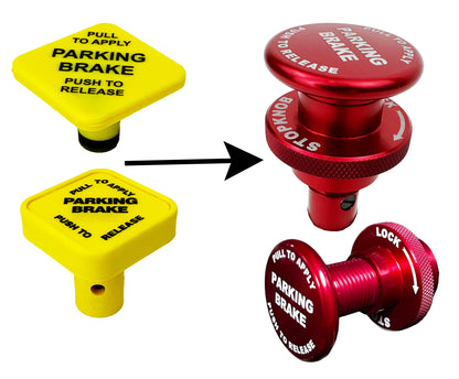 Safety Feature for Class A Motorhomes & More? replaces your yellow original manufacture Air Brake Knob